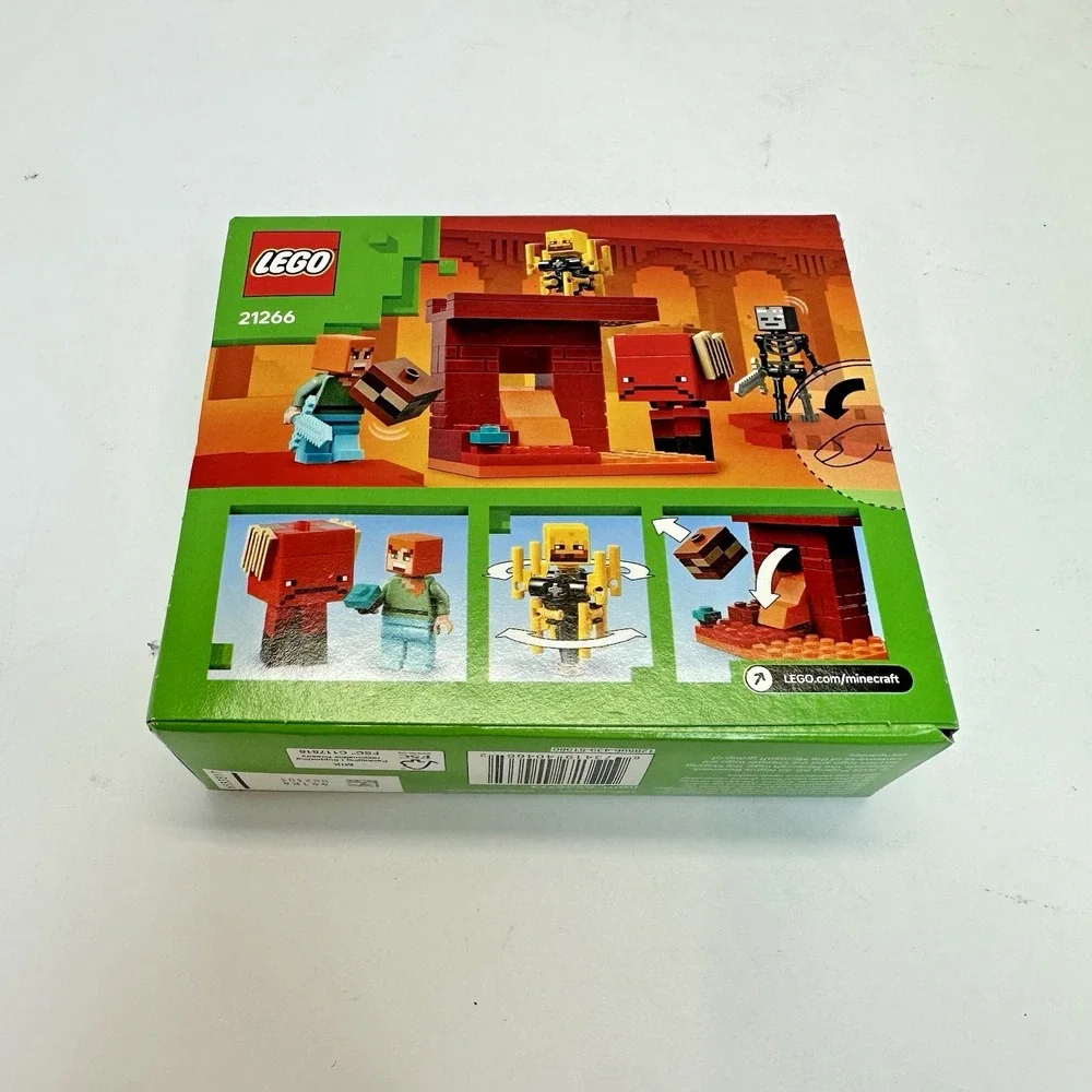Lego Minecraft Illager Desert Patrol 21267 & Nether Lava Battle 21266 Lot New